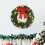 Pre-lit Christmas Wreath 16 Inch Artificial Green with 20 1