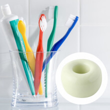 Urbanstrive ceramic toothbrush holder stand yellow