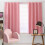 Blackout Star-Patterned Silver Foil Curtains 1x1.3m 1