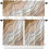 Brown geometric kitchen curtain set 3 pcs 54x36 inches 1