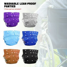Adult Nappy Waterproof Briefs Adjustable Reusable Cloth
