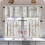 Gold Marble Blackout Kitchen Curtains Tiers & Valances Set 1