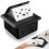 Waterproof Pop-Up Floor Outlet Kit Black 20A 1