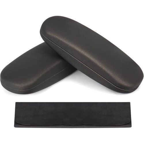 Hard Shell Eyeglasses Case with Soft Lining 1 Pack