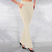 Women's Bootcut High Waist Yoga Pants with Pockets