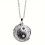 Double-Sided Gem Necklace Moon Pendant Vintage Sweater 1