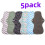 Reusable Women's Sanitary Pads Soft Cloth 5 Pack 1