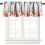 Pink Floral Window Valance for Home Decor 1 Panel 54 x 18 1