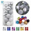 Christmas Ball Ornaments Silver Shatterproof 24 Pieces 1