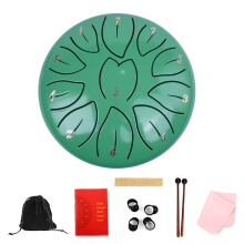 Steel Tongue Drum 11-Tone for Meditation and Yoga