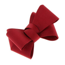 Ribbon Bow Shoe Clips Red Butterfly Charm 1pc