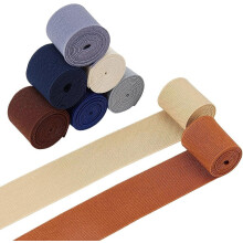 Elastic Crochet Headband Ribbon 1.5 inch wide 8 colors 8.7