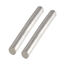 304 Stainless Steel Round Rod 13mm x 250mm 2Pcs
