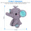 Elephant Knitting Pattern Kit for Beginners Kids Adults 8
