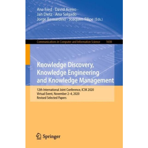 Knowledge Discovery Knowledge Engineering and Knowledge Management 12t