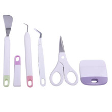 Vinyl Weeding Tool Set Scraper Tweezers Hooks Spatula for DIY Sticker Decal Removal Handmade Supplies Kit