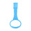 Blue Playpen Standing Pull Ring for Baby, Durable Plastic, 1