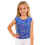Kids Leopard Glitter Tank Top Blue Size 170 1