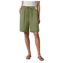 Women's Linen Bermuda Shorts High Waisted 5 inch