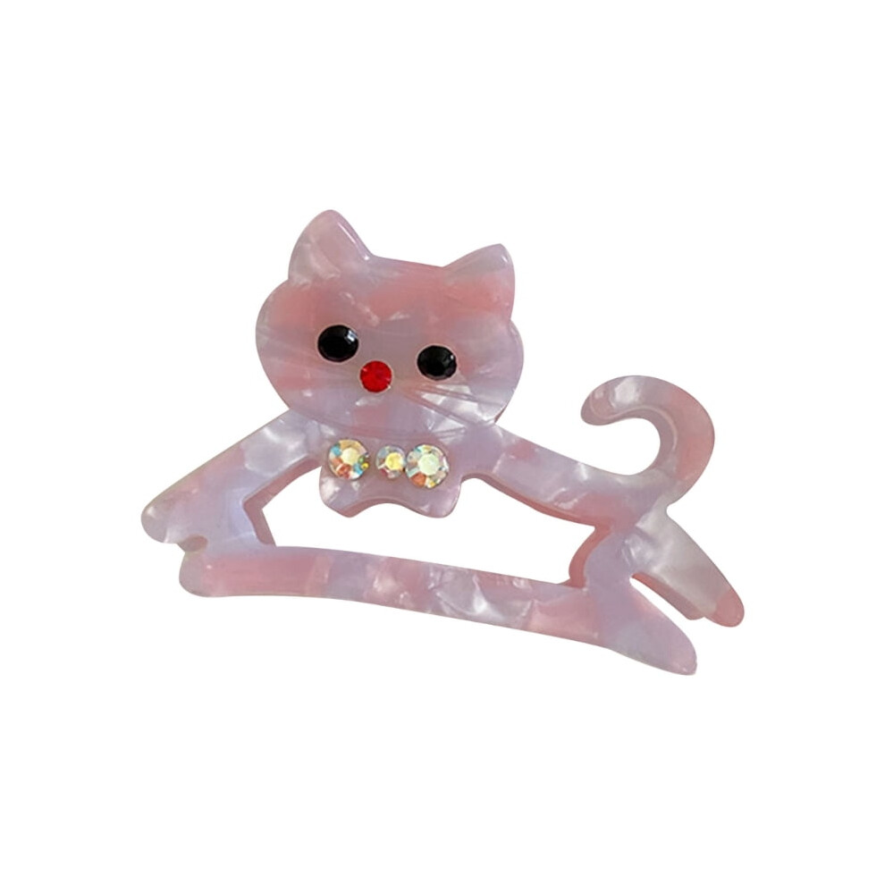 Cats Acetate Hair Claw Clip for Hairstyles