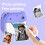 Instant Print Camera for Kids, 2-Inch Screen, 12MP 4