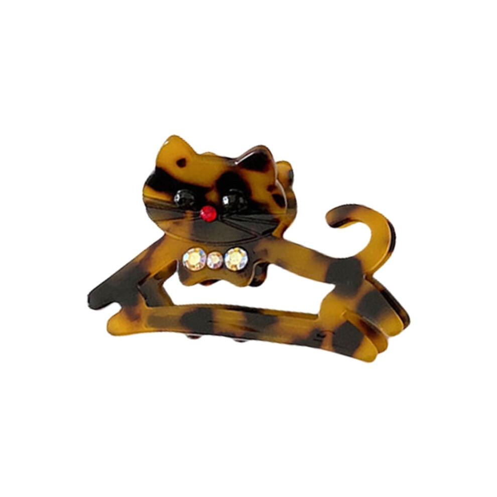 Cats Acetate Hair Claw Clip for Hairstyles
