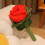 Red Artificial Rose Plush Toy 43.31 inches 1