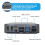 For Argon ONE V2 Case Metal Aluminum Case Removable GPIO Cover Passive Cooling Metal Shell for Raspberry Pi 4B 5