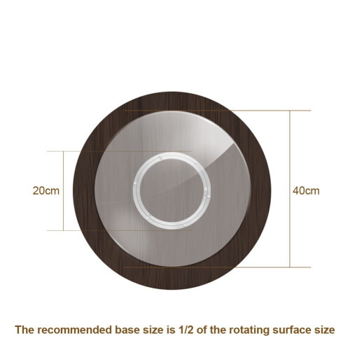 Aluminum Alloy Turntable Base for Round Dining Table