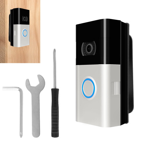 Door Mount Bracket for Video Doorbell – Compatible with