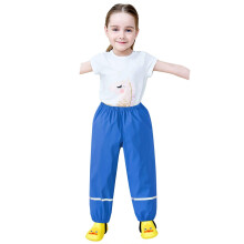 Kids Rain Pants Waterproof Full-Length Lightweight