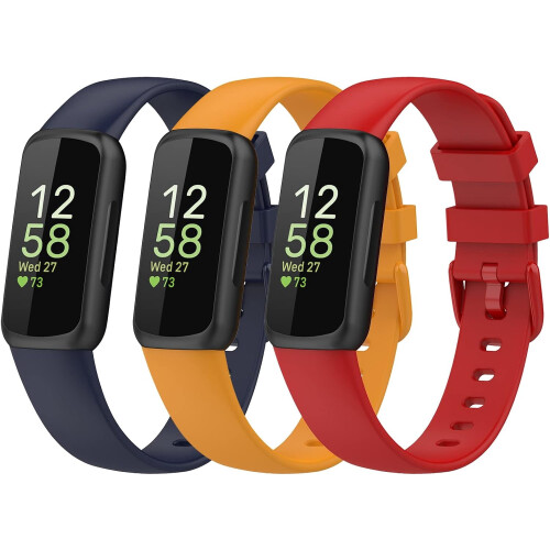 Fitbit Inspire 3 replacement band silicone wristband S/L