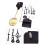 Quartz pendelurverk, Westminster-klocka med 2 visarpar 6
