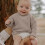 Kids Sweater Round Neck Long Sleeve Khaki Pullover for Boys 1