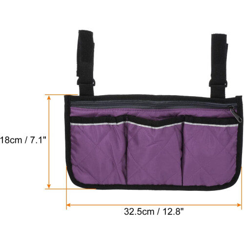 Walker Bag Rollator Organizer Pockets 1 Pack 2
