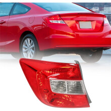 LABLT Tail Light Cover for 2012 Honda Civic Sedan Left Side
