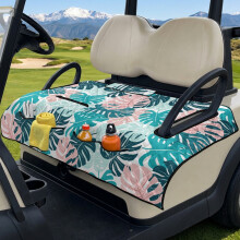 Golf Cart Seat Covers Polyester Heavy-Duty 51.2" x 30.3"