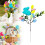 Easter Egg Branches with Bunny Berries and Leaves 2