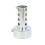 5X Silver Motorcycle Exhaust Can Muffler Insert Baffle DB Killer Silencer 48mm X 80mm 2