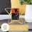 Metal Picture Frame Square Golden Modern 50 pcs 5