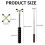 Telescopic Billiards Stand Bridge Stick - Adjustable Metal Pool Rest  for Precise, Stable 10
