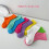 Kids Cotton Crew Socks Solid Color 4 Pairs 7