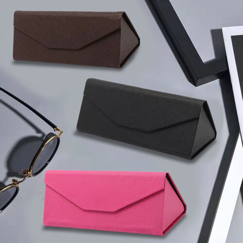 Glasses Storage Box Foldable Waterproof with Magnet Closure 2