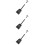 Outdoor Snow Shovel Multifunctional Retractable 3 Pcs 8