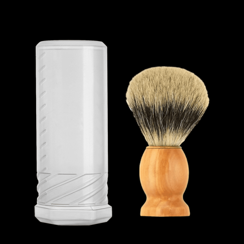 Shaving Brush Travel Case for Beard Brush Storage 1