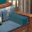Sofa Arm Rest Pillow Blue Elbow Support 1 Piece 8