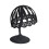 Hollowed Caps Storage Rack Black Stylish Durable 1 Unit 4