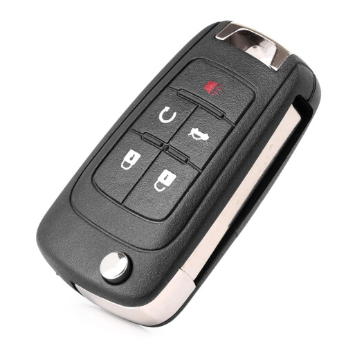 Keyless Entry Remote Key Fob for GM Chevy 2010-2017 5-Button 2