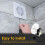 Bathroom Exhaust Fan Motor Replacement Kit Universal 120V 7