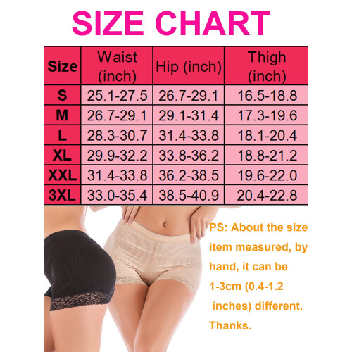Women's Seamless Butt-Lifting Hip Enhancer Panties 2